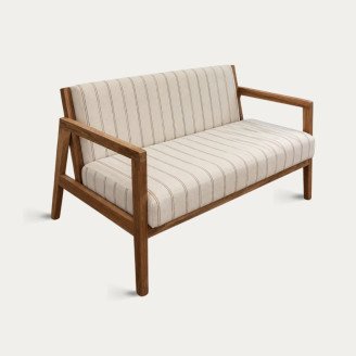 Sillon Matero Poltrona Genova Tapizado Madera petiribi