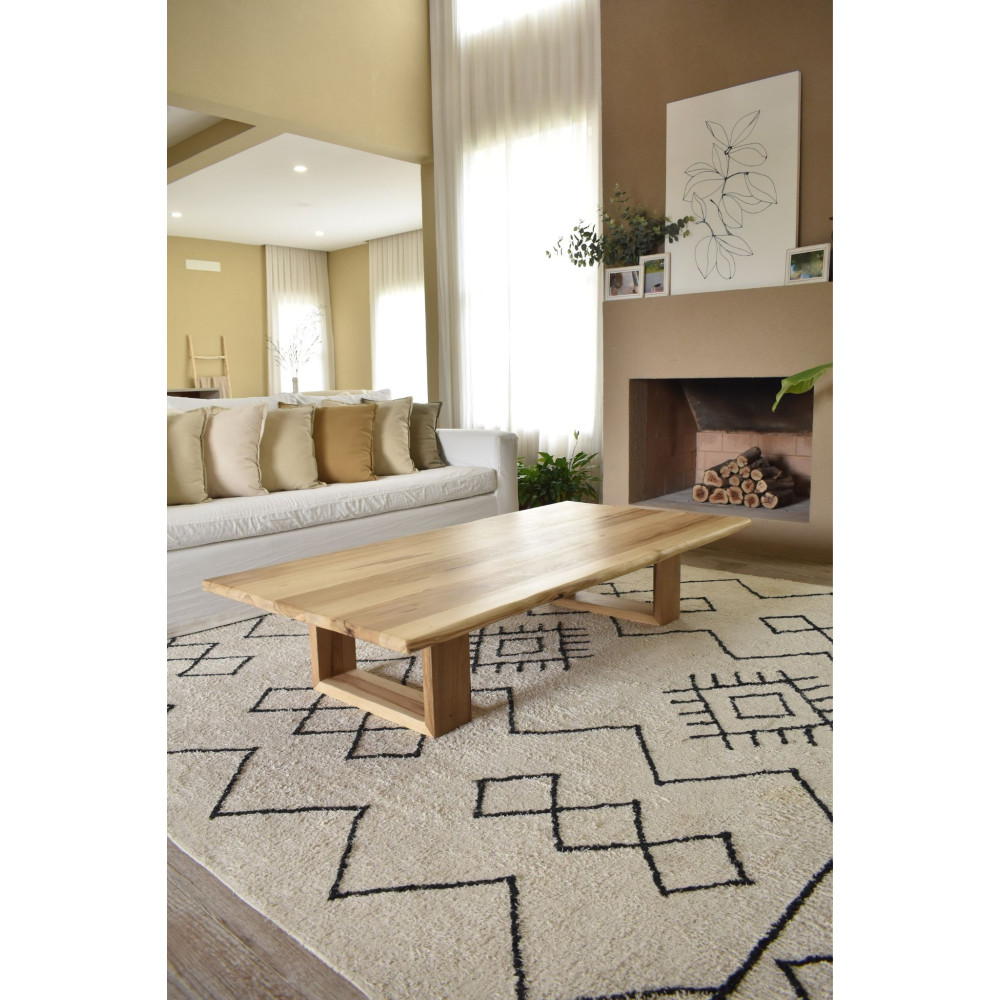 Mesa Ratona Rectangular Irregular patas cuadradas Mesa Ratona Rectangular Irregular patas cuadradas