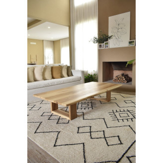 Mesa Ratona Rectangular Irregular patas cuadradas