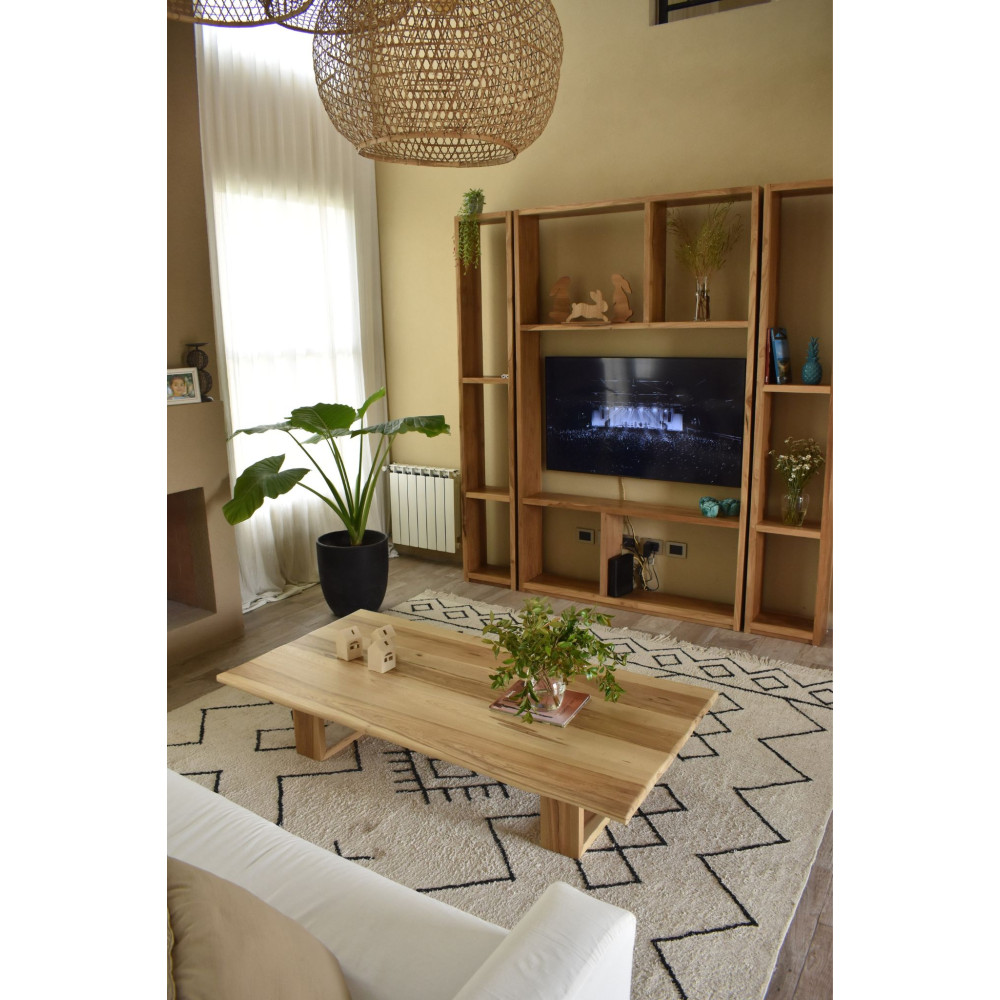 Mesa Ratona Rectangular Irregular patas cuadradas Mesa Ratona Rectangular Irregular patas cuadradas