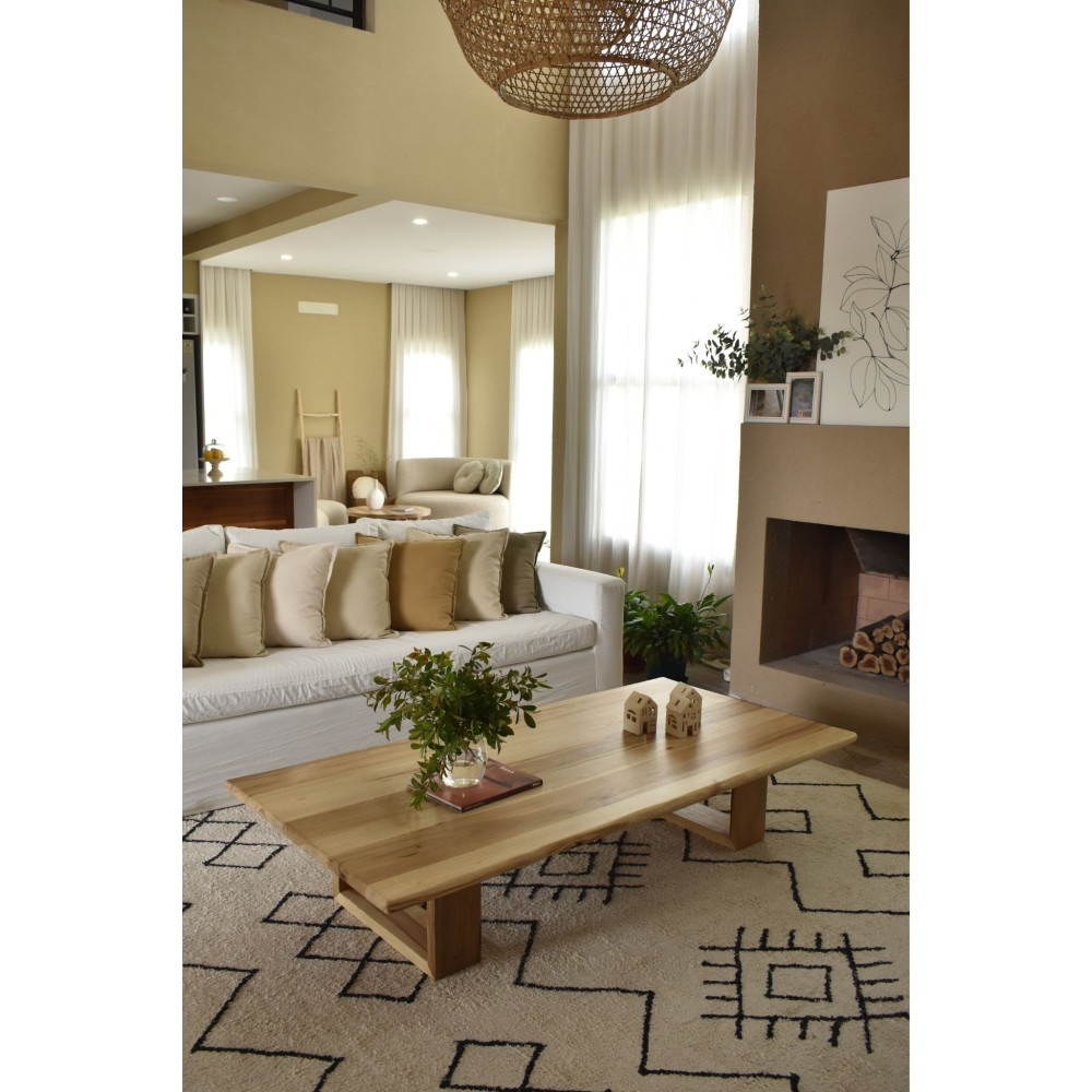 Mesa Ratona Rectangular Irregular patas cuadradas Mesa Ratona Rectangular Irregular patas cuadradas