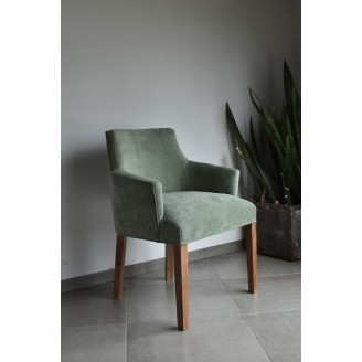 Silla Cabecera Londres Stock para entrega inmediata pana panne verde ingles
