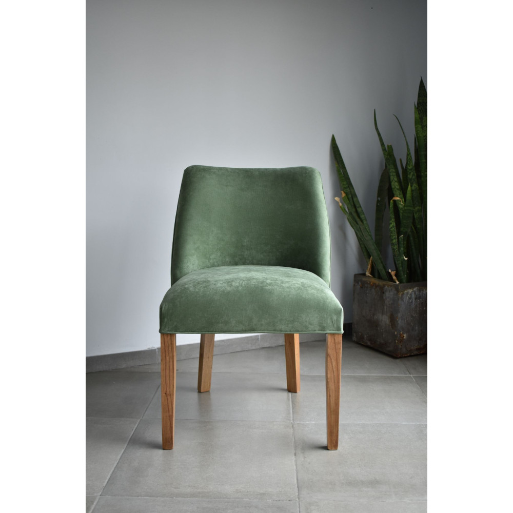 Silla Lateral Milan Stock para entrega inmediata pana panne verde ingles Silla Lateral Milan Stock para entrega inmediata pana panne verde ingles