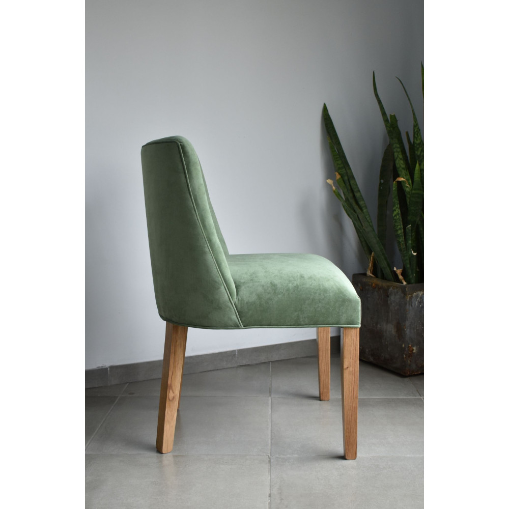 Silla Lateral Milan Stock para entrega inmediata pana panne verde ingles Silla Lateral Milan Stock para entrega inmediata pana panne verde ingles