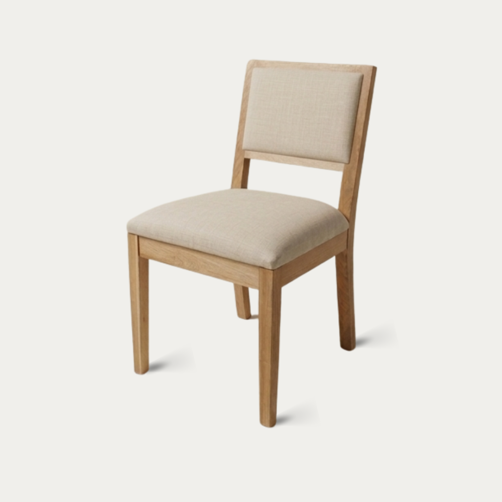 Silla Viena Respaldo Tapizado Madera Petiribi