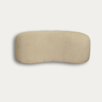 Puff Riñon Stock para entrega inmediata tela Boucle 1.20mts