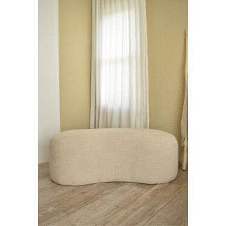 Puff Riñon Stock para entrega inmediata tela Boucle 1.20mts