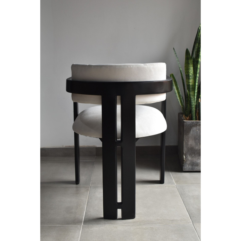 Silla Cabecera Málaga Madera Petiribi Patas Negro