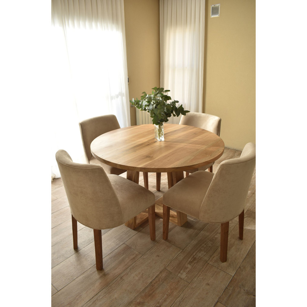 Mesa comedor Victoria madera maciza petiribi Mesa comedor Victoria madera maciza petiribi