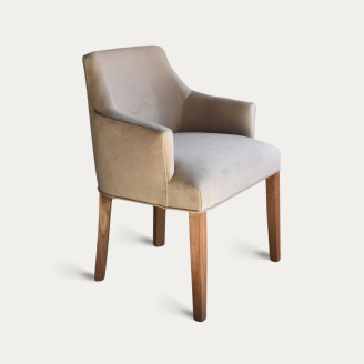 Silla Sillon Cabecera Londres Stock para entrega inmediata Pana donn Beige