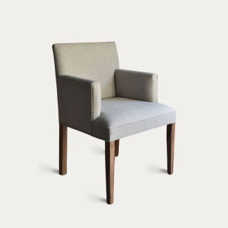 Silla Cabecera Venecia Stock para entrega inmediata Lino Spazio Stone