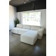 Sillón Oslo Combinación 2 modulo central y 1 modulo camastro
