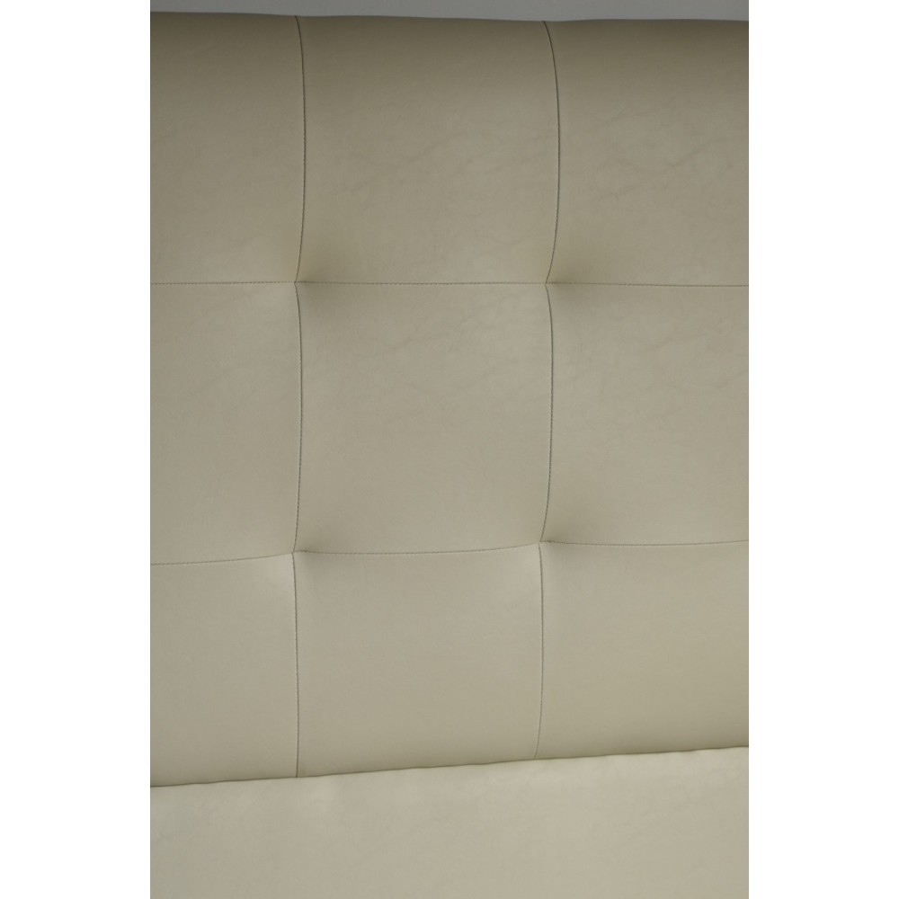 Respaldo de Cama Panel Cuadriculado con Costura